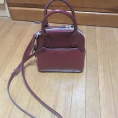 2way ショルダーバッグ ボルドー ハンドバッグのサムネイル