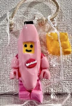 海外スクイーズ　レゴ　バナナスクイーズ