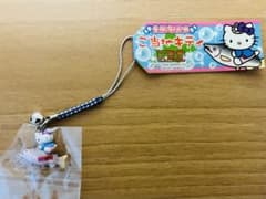 新品・未使用】ご当地キティ 北海道限定 シャケver.根付けストラップ