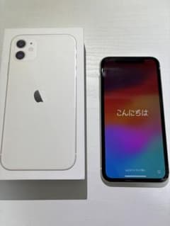 iPhone11 64GB ホワイト　箱つき　ジャンクのサムネイル