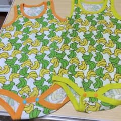 ♥️バナナ♥️ロンパース♥️2枚セット♥️お値下げ♥️のサムネイル
