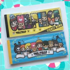 ONE PIECE　ワンピース　チケットメモ帳　2種類セットのサムネイル