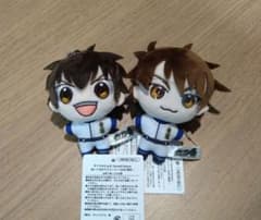 ダイヤのA つみあげマスコット　沢村栄純　御幸一也 原作「ダイヤのA actⅡ」の沢村栄純＆御幸一也 ちょこんと！ぬいぐるみ
