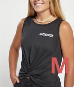 【新品】JAZZERCISEジャザサイズ　タンクトップMサイズ JAZZERCISE ジャザサイズ タンクトップ M - メルカリ