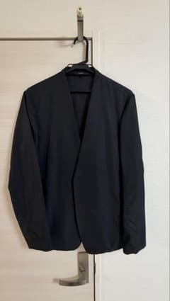 STAMPD ノーカラージャケット ブラックのサムネイル
