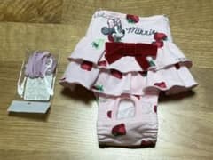 ミニーマウス　マナーパンツ　サニタリーパンツ　苺総柄　Sサイズのサムネイル