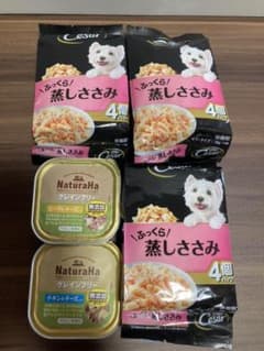シーザーふっくら蒸しささみ70g×4P×3、ナチュラハ2のサムネイル