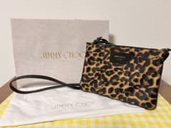 JIMMY CHOO ジミーチュウ　ヒョウ柄・ポシェットのサムネイル