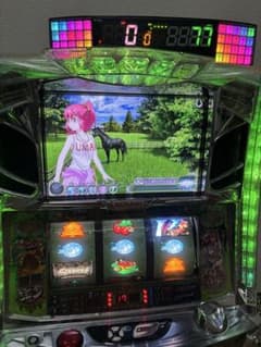 灼*熱様 G1優駿倶楽部　　データカウンター付き スロット　実機のサムネイル