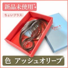Choi+ シートエクステ アッシュオリーブ 部分ウィッグ 増毛 - メルカリ