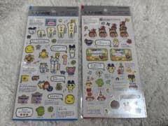 大人の図鑑シール　たまごっちのプチプチおみせっち編　　2種セットのサムネイル