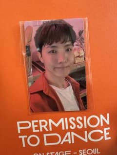 PERMISSION TO DANCE ON STAGE特典トレカ J-HOPEのサムネイル