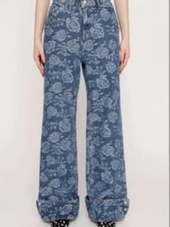 L/W STUDDED ROSE FLARE パンツ SLY2026SSのサムネイル