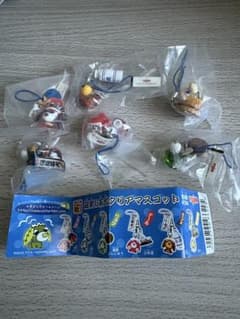 【未開封】温泉お茶犬　クリアマスコット　全種セットまとめ　フルコンプ