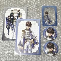 ガンダムW 30周年記念アニメイト キャラpic特典ポストカード缶バッジ