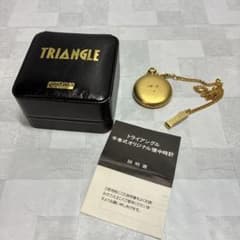 トライアングル 手巻き式 懐中時計 キッコーマン 懸賞 レトロ 非売品 トライアングル 手巻き式 懐中時計 キッコーマン 懸賞 レトロ 非売品