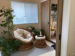 （定価50万以上）ラタン調 パパサンチェア オットマンセット 期間限定値下げ（定価50万以上）ラタン調 パパサンチェア オットマン