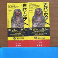 匿名発送 ブルックリン博物館所蔵 【特別展 古代エジプト】豊田市博物館のサムネイル