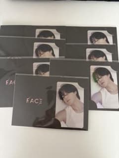 ジミン　FACE フォトカード 9枚セットのサムネイル