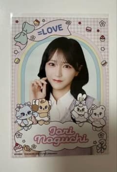 イコラブ ＝LOVE 野口衣織 MOMOREIコラボ 生写真ヨリのサムネイル