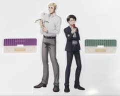 【進撃の巨人】エルヴィン/リヴァイ アクスタ2点セット 進撃の巨人】エルヴィン/リヴァイ アクスタ2点セット 進撃の巨人