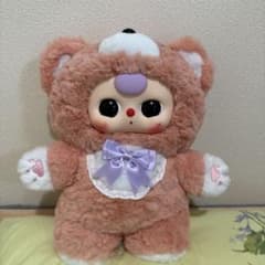 BabyThreeベイビースリー甜心宝贝 娃三岁400％ピンクベア　ノーマル目のサムネイル