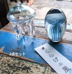 タクグラス くらげ風鈴 くらげペーパーウェイト - メルカリ