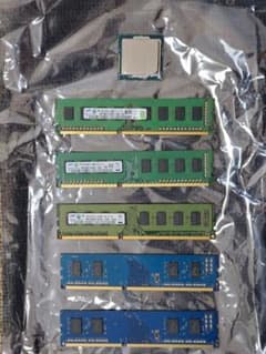 DDR3メモリ2GB×5枚とCore i3-4170のサムネイル