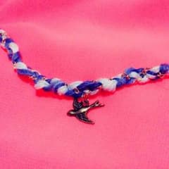 ブレスレット❀ミサンガ "blue"のサムネイル