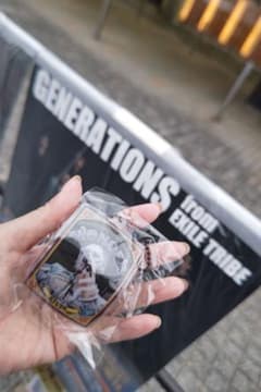 GENERATIONS 数原龍友さんのクリアチャームのサムネイル