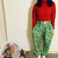 80年代 NIKE 総柄パンツ 古着のサムネイル