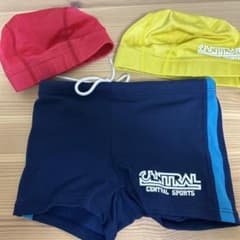 MIZUNOセントラルスポーツ キッズ スイミングスクール 競泳水着　140cmのサムネイル