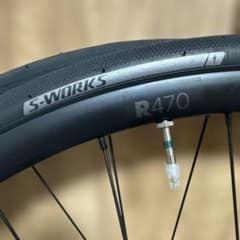 DT SWISS R470リム ホイール前後 新品！タイヤ付き！DT Swiss R470 アルミホイール前後セット シマノ