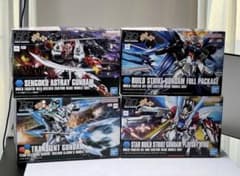 HG ガンダムビルドファイターズ 4点まとめ売り 未組立のサムネイル