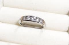 指輪 K18 プラチナ900 ダイヤ0.50ct コンビのサムネイル