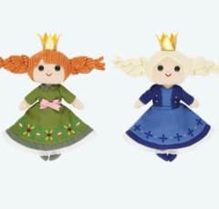 ファンタジースプリングス アナ エルサ アナ雪 ぬいぐるみのサムネイル