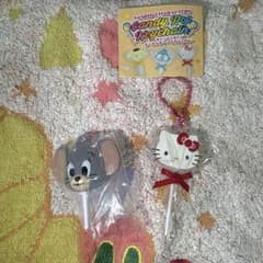 サンリオキャラクターズ キャンディポップキーホルダー 2個セットのサムネイル