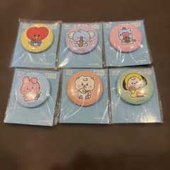 BT21 Pin Badge Set of 6