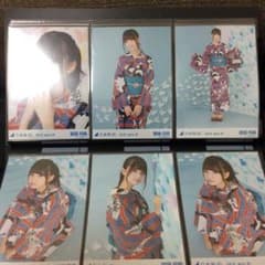 乃木坂 齋藤飛鳥 浴衣生写真5種コンプ！のサムネイル