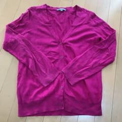 【値下げ中】UNIQLO ユニクロ コットンカーディガン　Lサイズのサムネイル