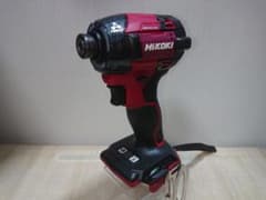 中古品 ハイコーキ インパクトドライバ WH36DD スコーピオンレッド 