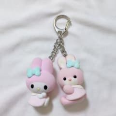 サンリオ 吉徳 レトロぬいぐるみ キーホルダー マイメロ クリーミー
