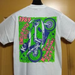 未使用 ヨシムラ ビンテージ 80s レーシング バイク Tシャツ 未使用 ヨシムラ ビンテージ 80s レーシング バイク Tシャツ
