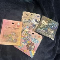 おはじきシール4個セット！のサムネイル