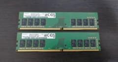 デスクトップPC用 メモリー 16GB（8GB x 2枚） 　SAMSUNGのサムネイル