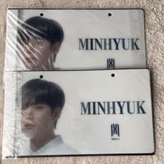 MONSTA X MINHYUK コレクションネームプレート 2種セット - メルカリ