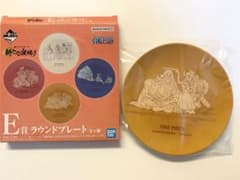 ONE PIECE round plate MOMONOSUKE YAMATO