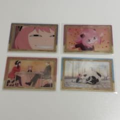 SPY×FAMILY wafer cards (set of 4)
