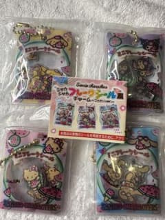 Sanrio Characters 미니 플레이크 씰풍 매력 4종 세트
