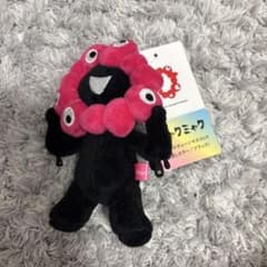 黒ミャクミャク　 推しカラー　ボールチェーンマスコット　ピンクのサムネイル